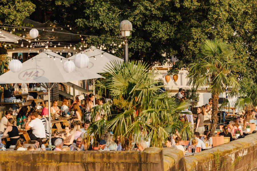 GenussZeit Schlachte Stimmung