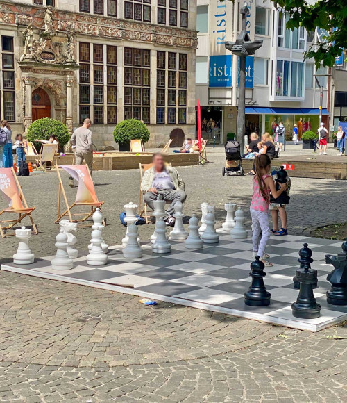 Sandkaesten Schachspiel | 